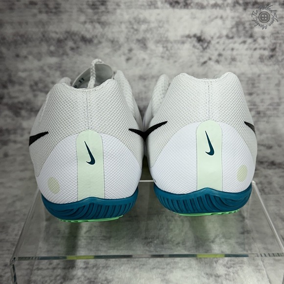 NIB No Lid‎ Nike Zoom Rival Multi Track Spikes White Black Men\'s 14 FZ9664-102 main image 8